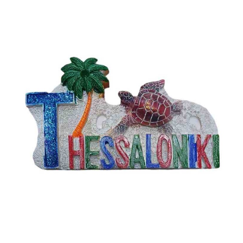 Tουριστικό μαγνητάκι Souvenir – Σετ 12pcs – Resin Magnet – Thessaloniki – 678386
