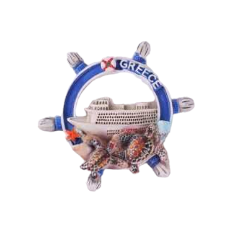 Tουριστικό μαγνητάκι Souvenir – Σετ 12pcs – Resin Magnet – Greece – 678398