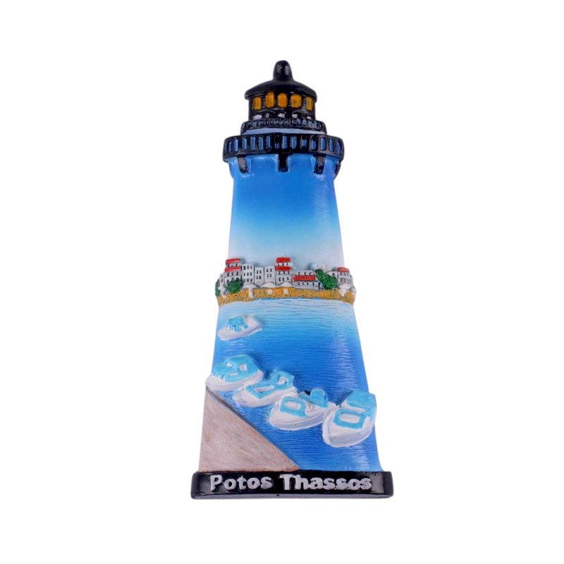 Tουριστικό μαγνητάκι Souvenir – Σετ 12pcs – Resin Magnet – Thassos – 678414