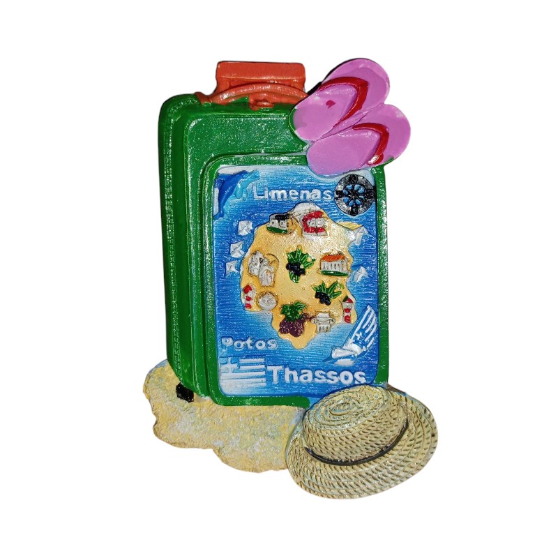 Τουριστικό μαγνητάκι Souvenir – Σετ 12pcs – Thassos – 678415