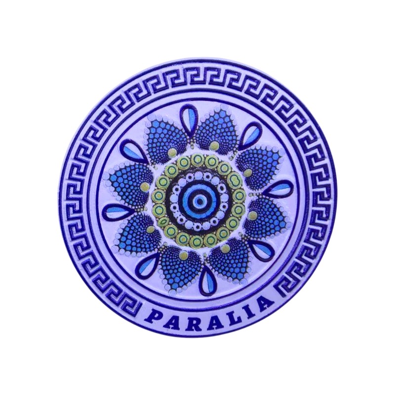 Τουριστικό μαγνητάκι Souvenir – Σετ 12pcs – Paralia – 678432