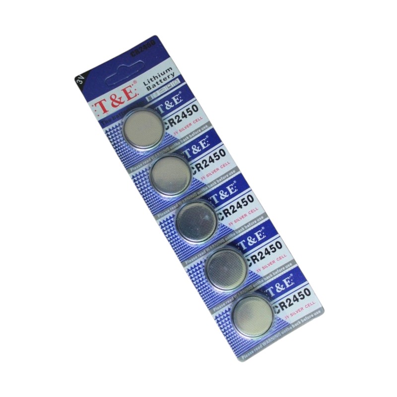 Μπαταρίες λιθίου – CR2450 – 3V – 5pcs – 682177