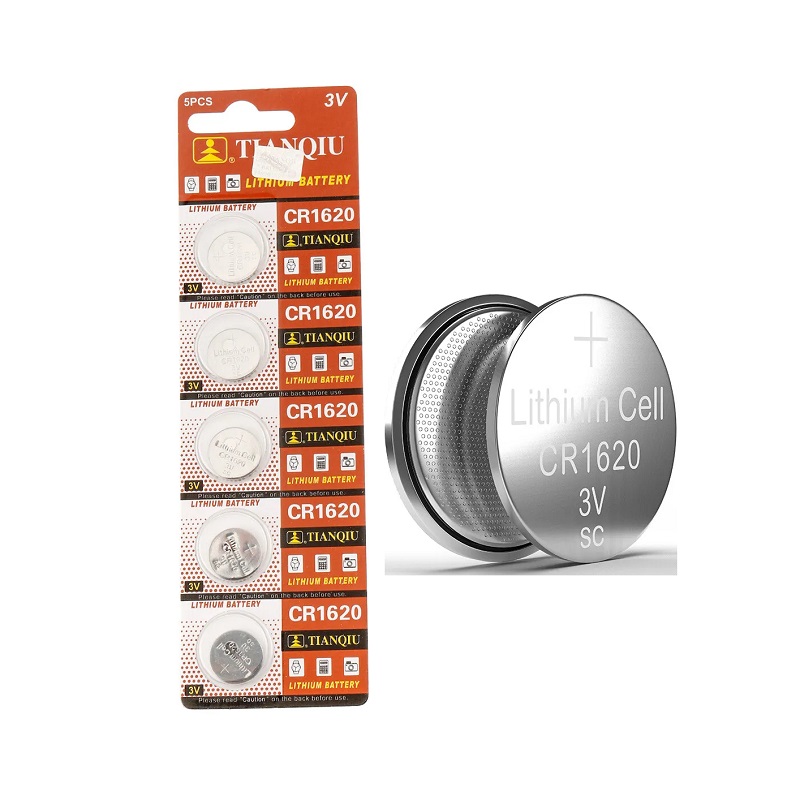 Μπαταρίες Λιθίου – CR1620 – 3V – 5pcs – 682290