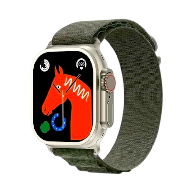 Σετ Smartwatch με 2 λουράκια – Z69 Ultra – 687996 – Green/Grey