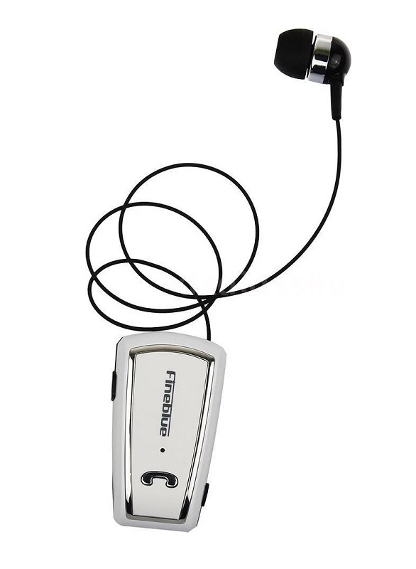 Ασύρματο ακουστικό Bluetooth – F-V3 – Fineblue – 700369 – White