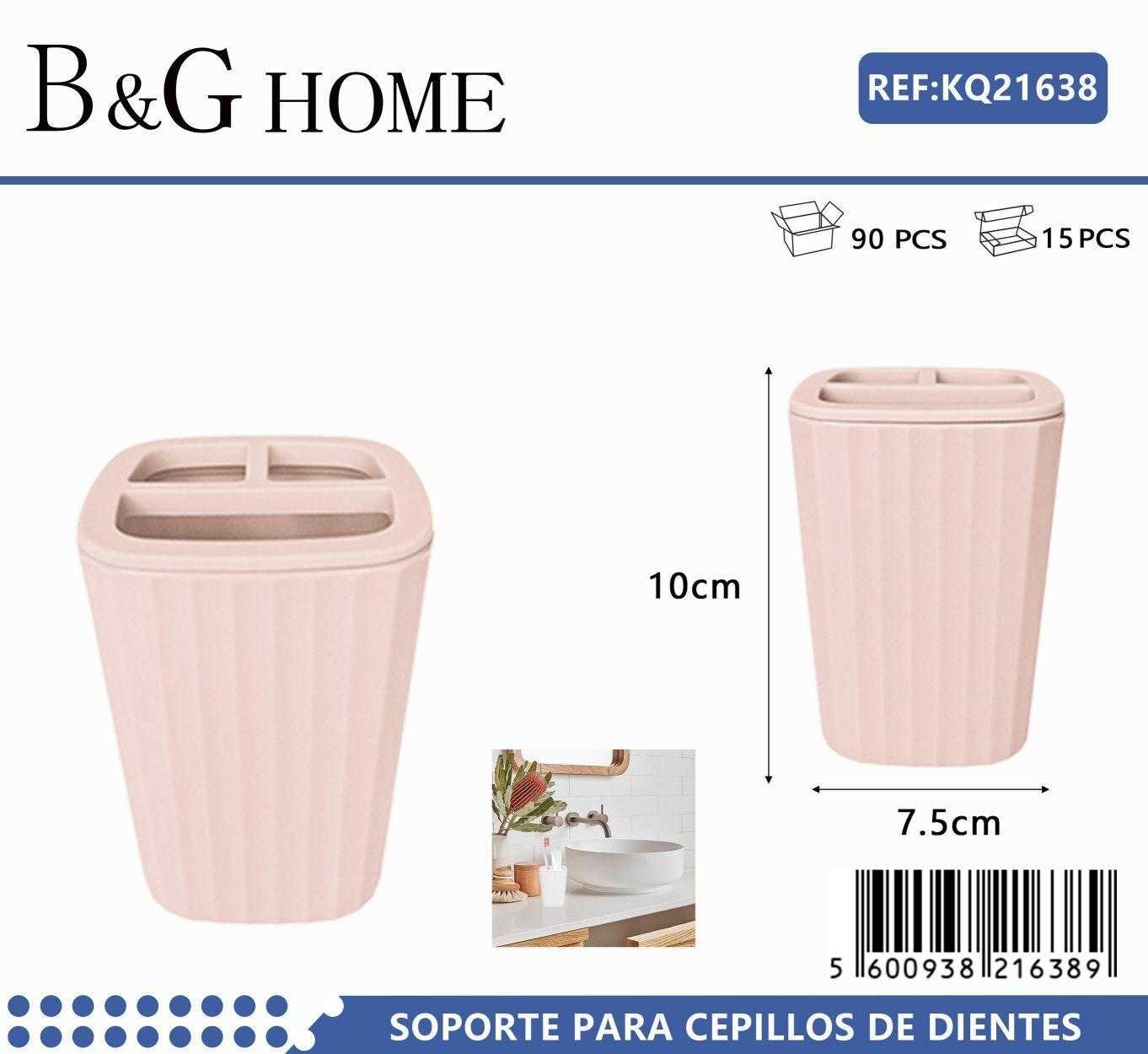 Θήκη οδοντόβουρτσας πλαστική – Light Pink – 21638