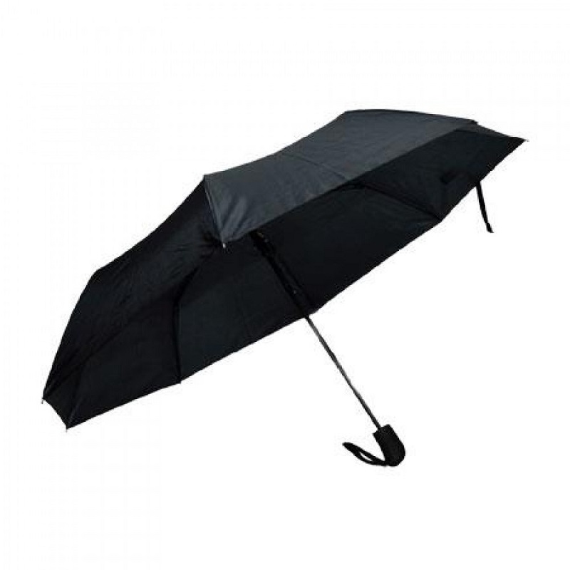 Ημιαυτόματη ομπρέλα σπαστή – 307 – Tradesor – 714765 – Black