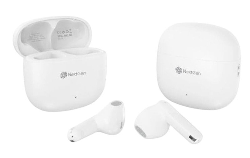 Ασύρματα ακουστικά Bluetooth με θήκη φόρτισης – TN-31 – 721760 – White