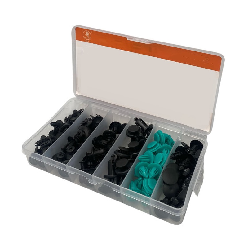 Σετ συνδετήρες αυτοκινήτου 6 τύπων – 120pcs – CD172702 – 727027