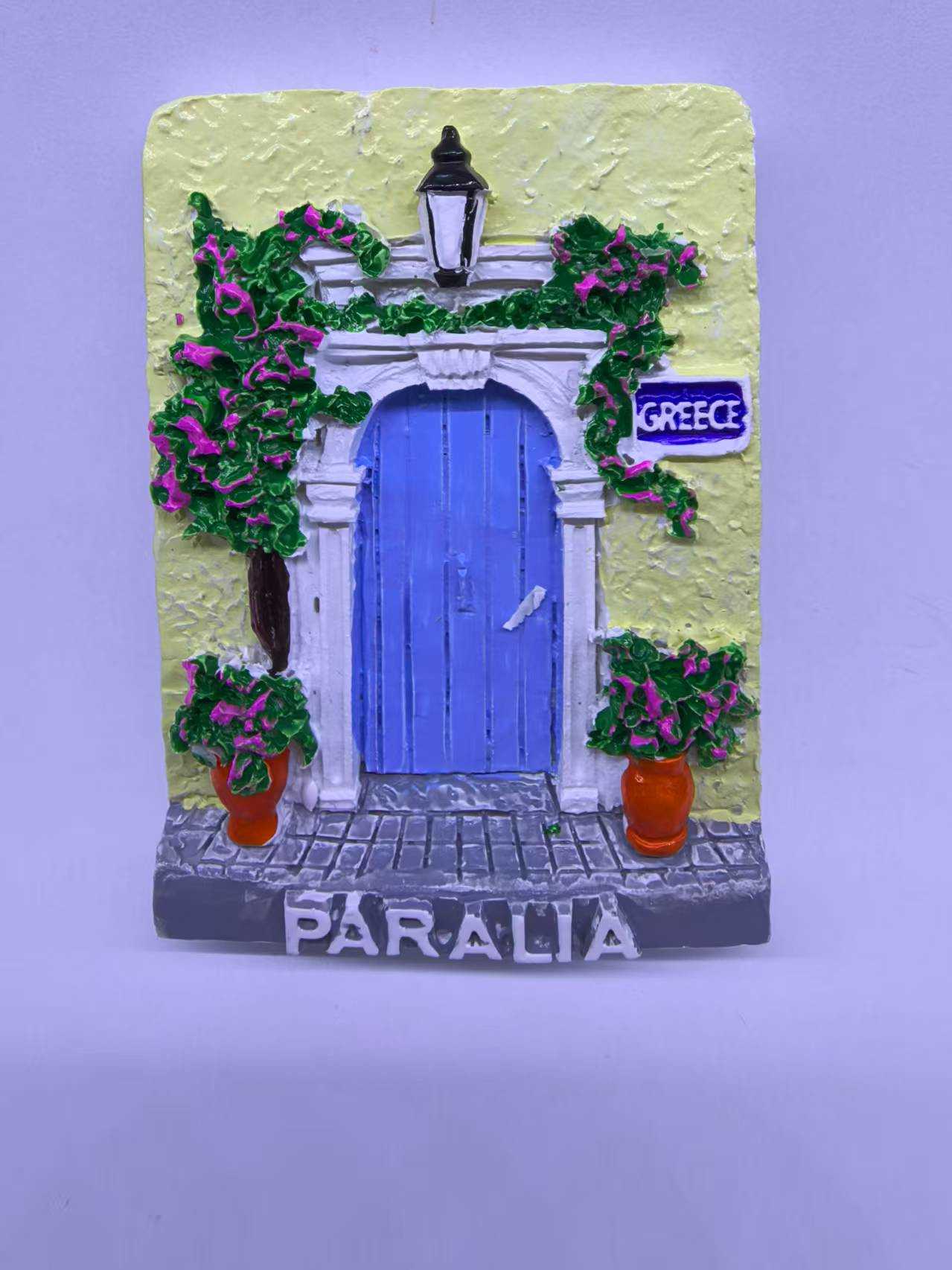 Τουριστικό μαγνητάκι Souvenir – Σετ 12pcs – Paralia – 678421