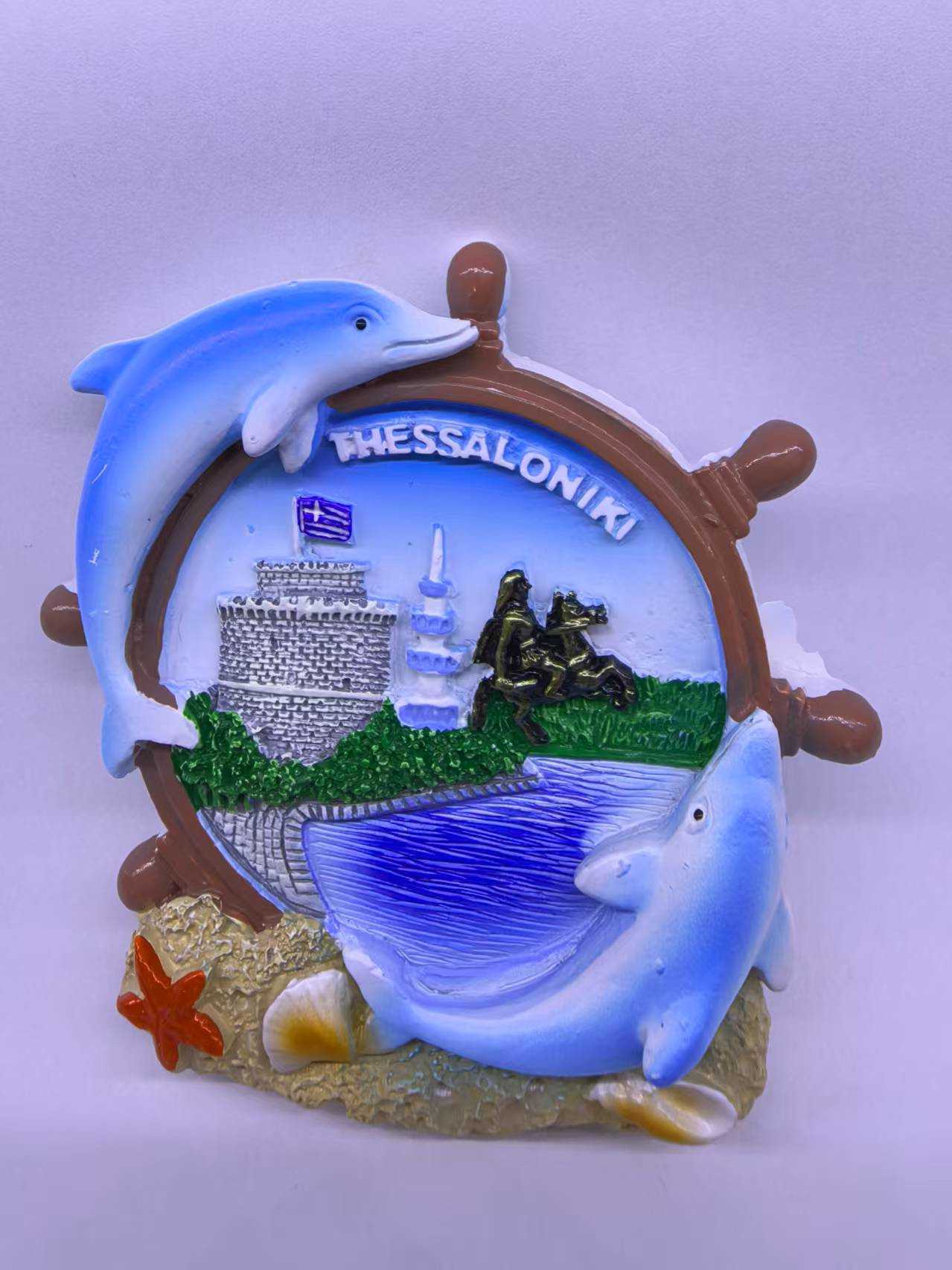Τουριστικό μαγνητάκι Souvenir – Σετ 12pcs – Thessaloniki – 678434
