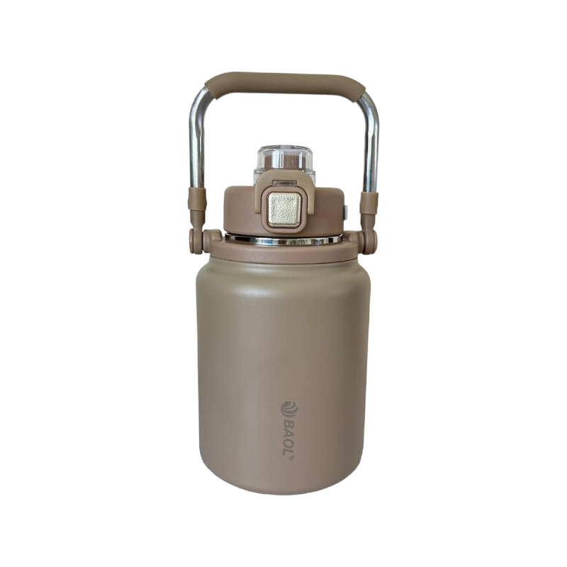 Φορητό παγούρι-θερμός – WY17 – 1500ml – 740337 – Beige