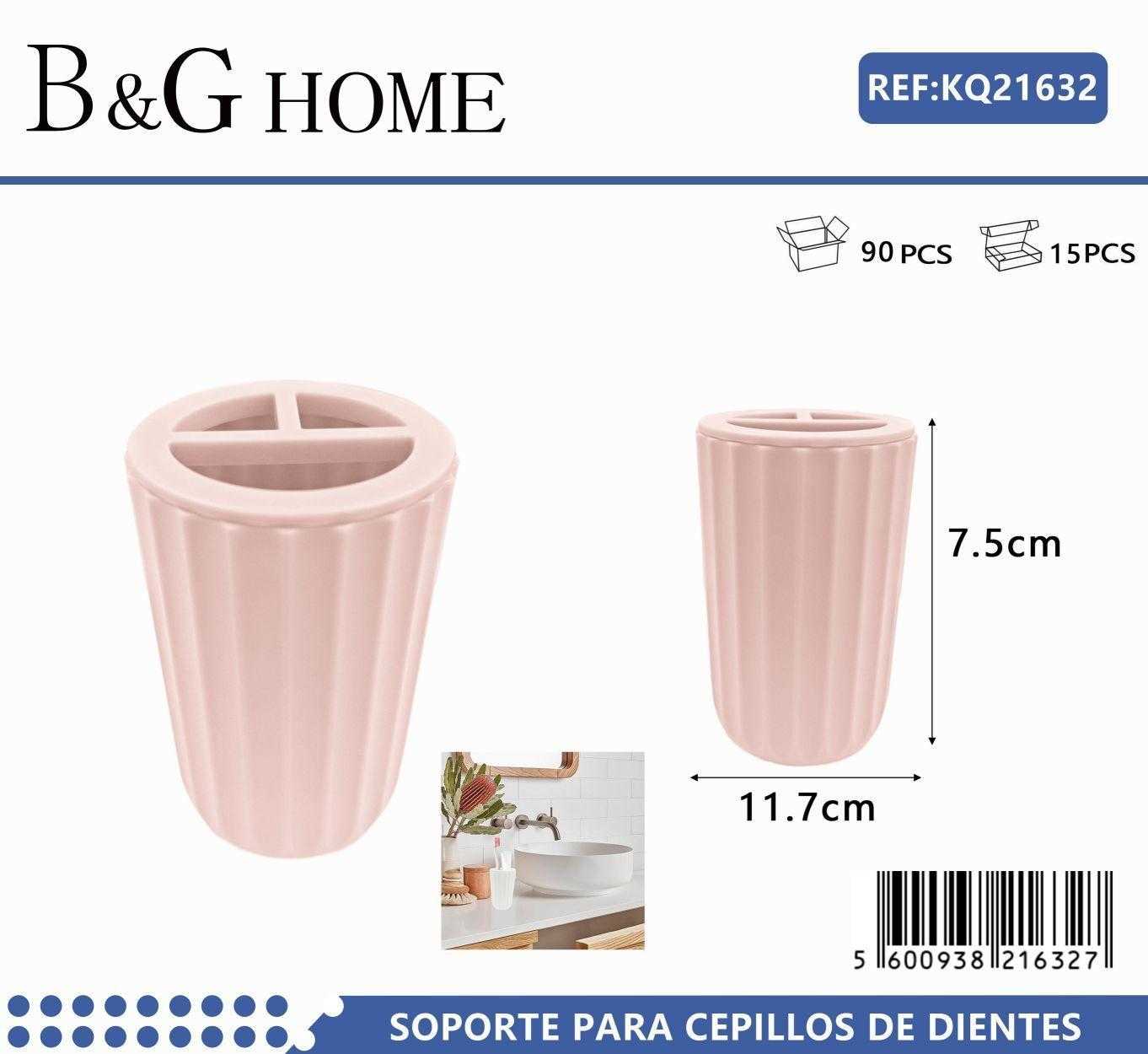 Θήκη οδοντόβουρτσας πλαστική – Light Pink – 21632