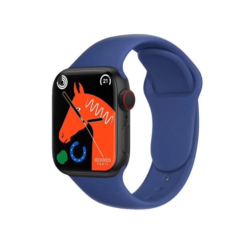 Σετ Smartwatch με 7 λουράκια – S9 Pro Max  – 812303 – Blue