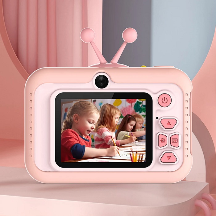 Παιδική ψηφιακή κάμερα – Q2 – Snail – 810651 – Pink