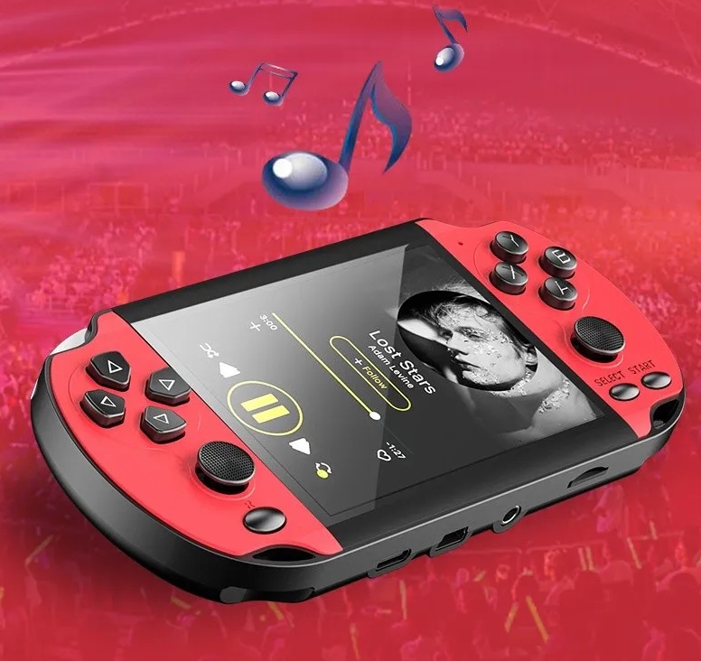 Φορητή κονσόλα παιχνιδιών – X7S – 3.5” – 811078 – Blue/Red