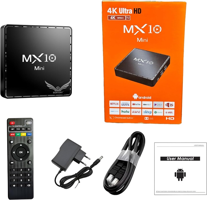 Android TV Box – MX10 MINI – 811238