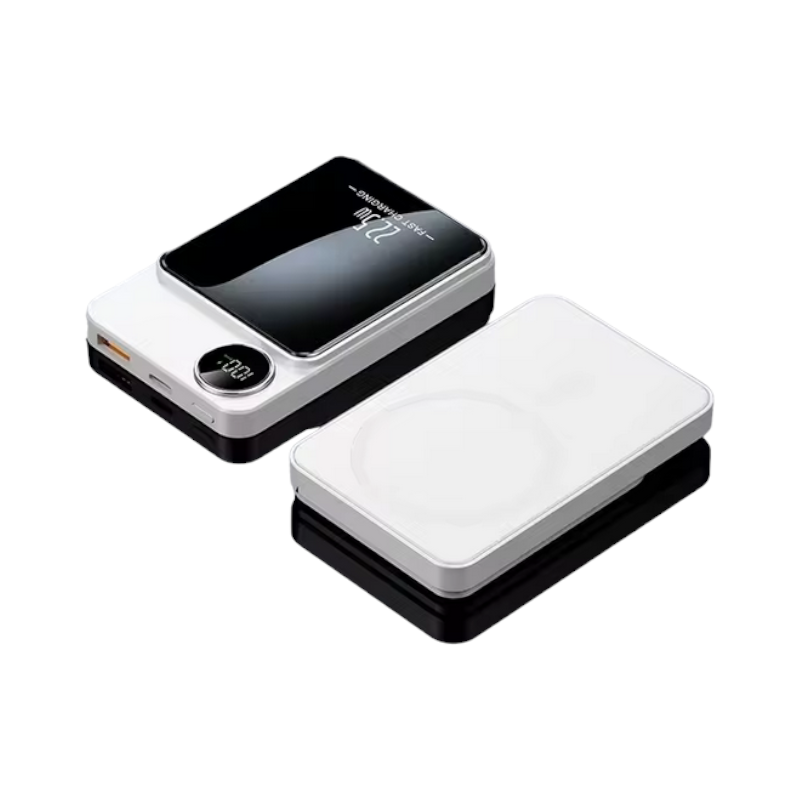 Μαγνητικό Powerbank ασύρματης φόρτισης – S111 – 15W – 811290 – White