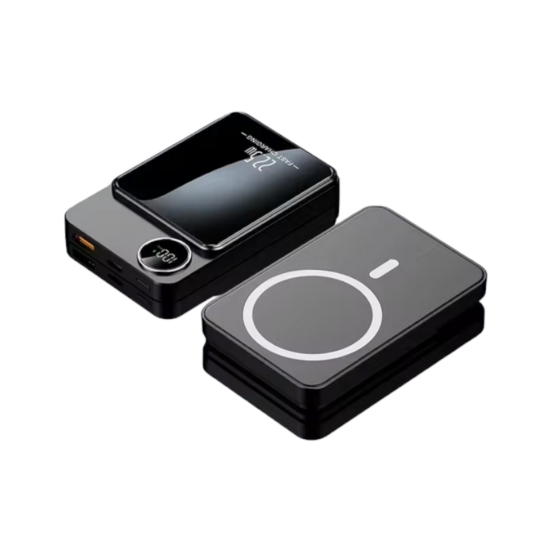 Μαγνητικό Powerbank ασύρματης φόρτισης – S111 – 15W – 811290 – Black