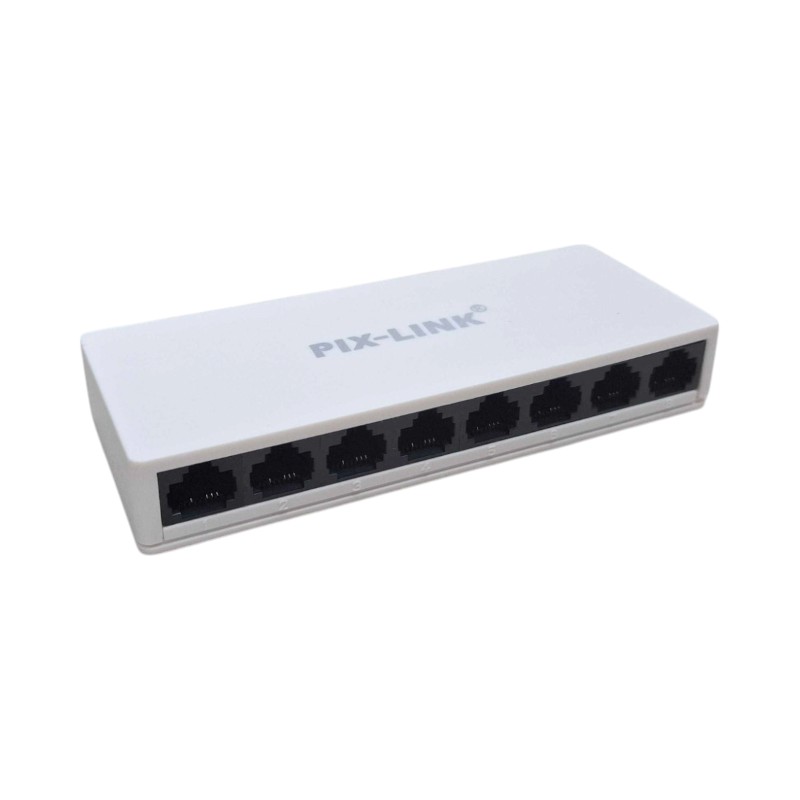 Switch με 8 θύρες Ethernet – SW08S-8 – PIX-LINK – 812037