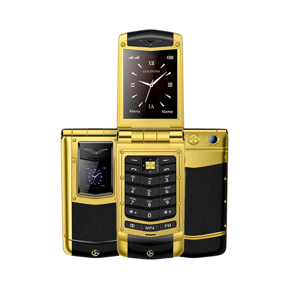 Κινητό τηλέφωνο – V77  – Dual Sim – 812150 – Gold/Black
