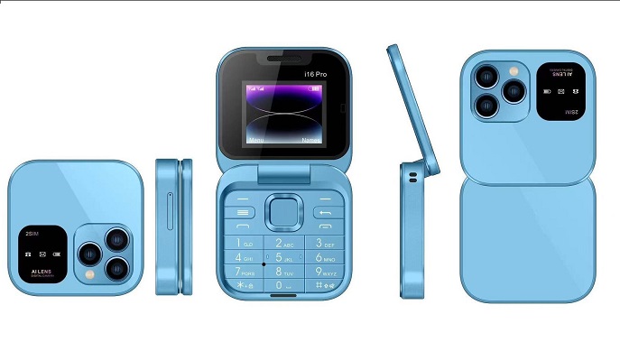 Κινητό τηλέφωνο – i16 Pro – Dual Sim – 812174 – Blue