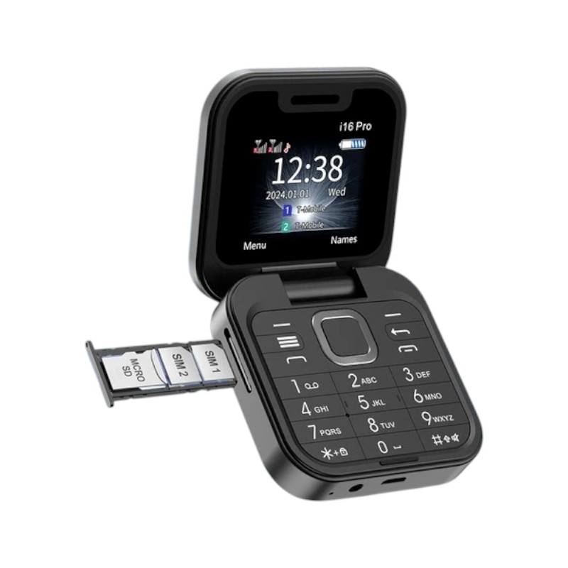 Κινητό τηλέφωνο – i16 Pro – Dual Sim – 812174 – Black