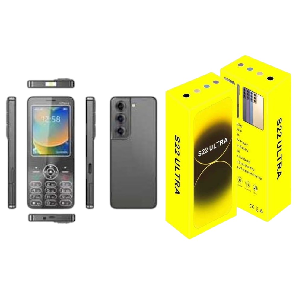 Κινητό τηλέφωνο – S22 ULTRA – Dual Sim – 812211 – Black
