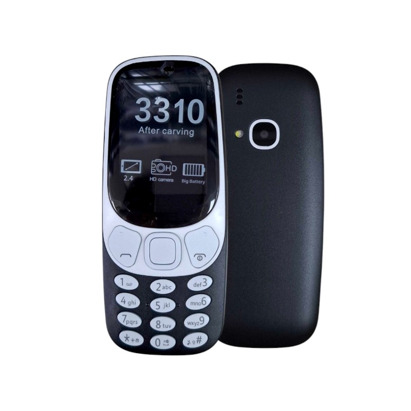 Κινητό τηλέφωνο – 3310 – Dual Sim – 812259 – Black/White