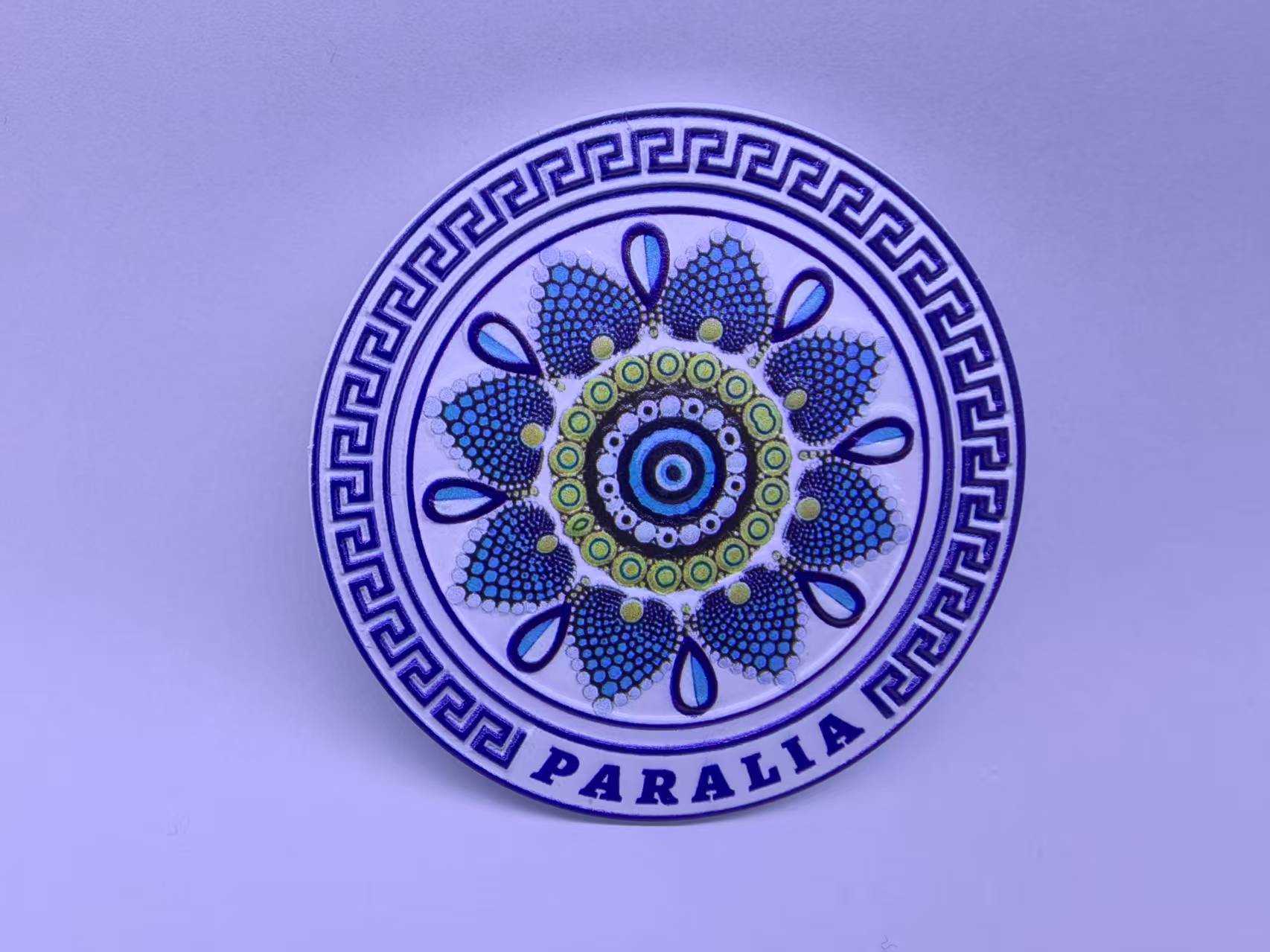 Τουριστικό μαγνητάκι Souvenir – Σετ 12pcs – Paralia – 678432
