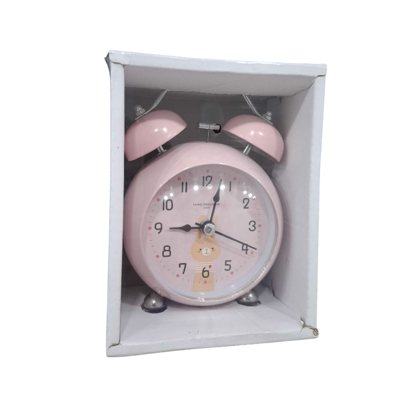 Επιτραπέζιο ρολόι – Ξυπνητήρι – 670-4 – 820186 – Pink