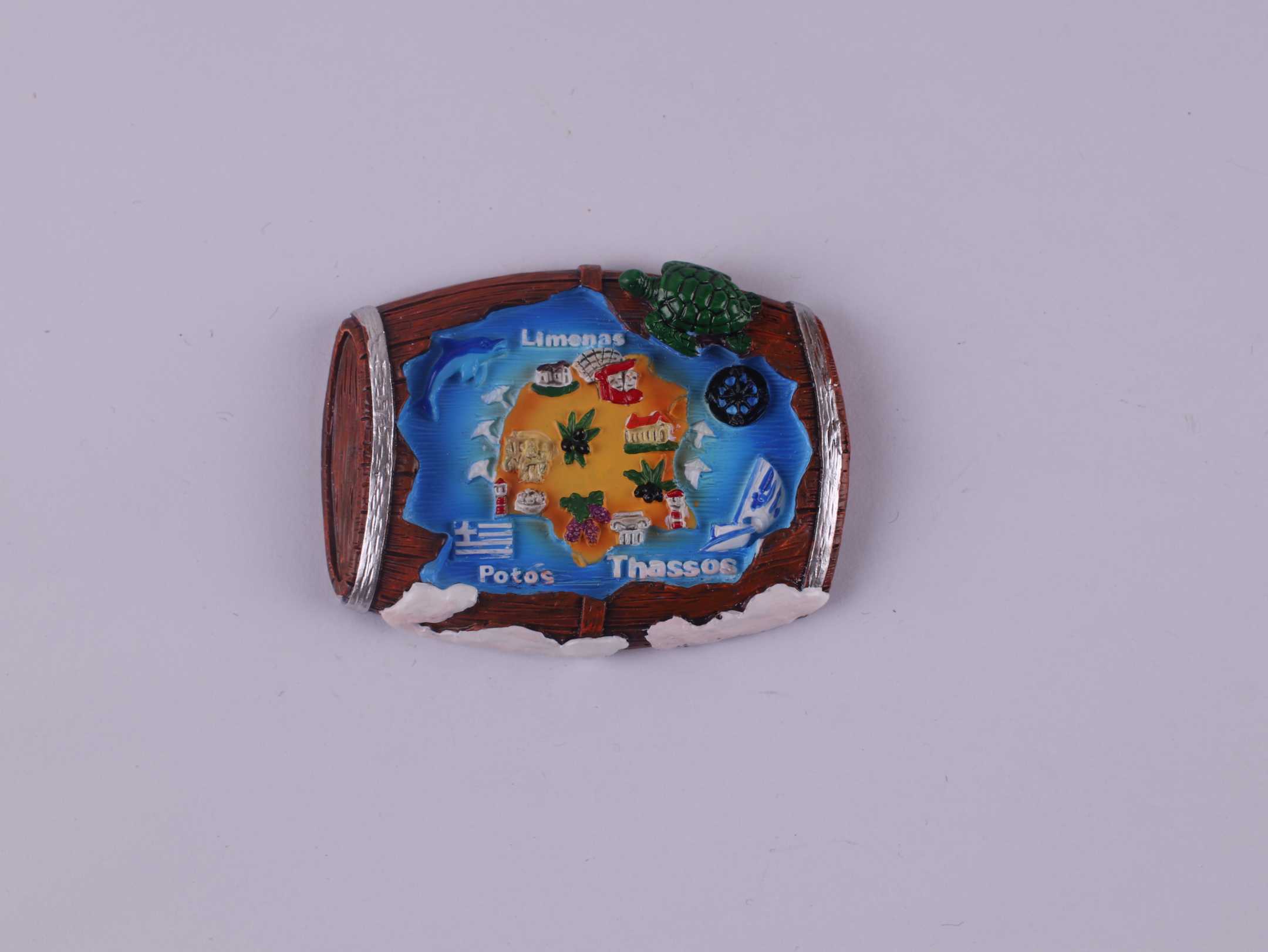 Τουριστικό μαγνητάκι Souvenir – Σετ 12pcs – Thassos – 678412