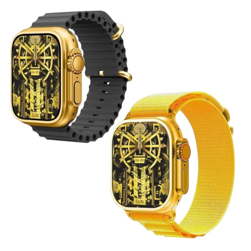 Σετ Smartwatch με 3 λουράκια – G9 Ultra Pro – 879969