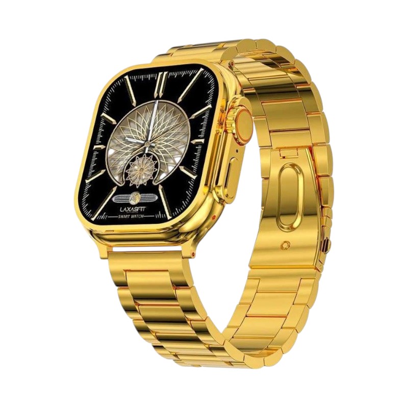 Σετ Smartwatch με 2 λουράκια – Z76 Ultra – 880020 – Gold/Orange