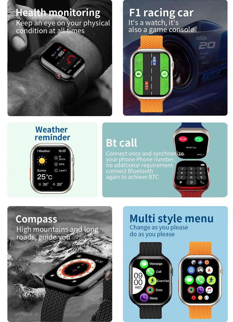 Smartwatch – Z81 Pro Max – 880372 – Black