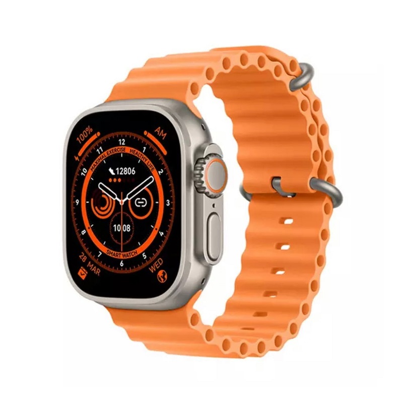 Smartwatch με 2 λουράκια – Z87 ULTRA – 880600 – Orange