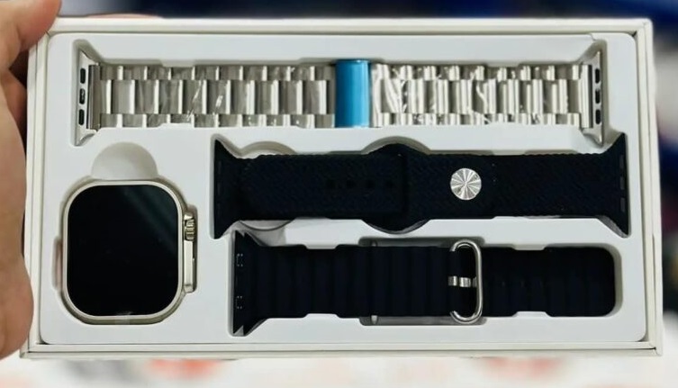 Smartwatch με 2 λουράκια – Z87 ULTRA – 880600 – Black