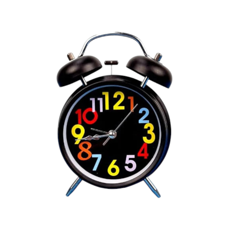 Επιτραπέζιο ρολόι – Ξυπνητήρι – 8806-12 – 880659 – Black