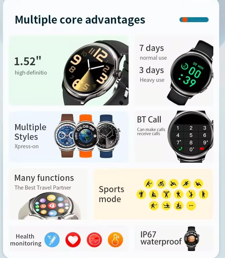 Smartwatch – Z93 PRO – 880815 – Grey