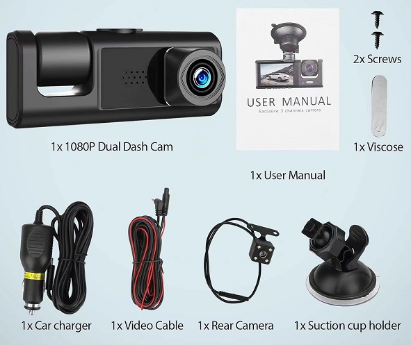 Καταγραφικό αυτοκινήτου – DVR 1080p – CTC-C309 – 885079