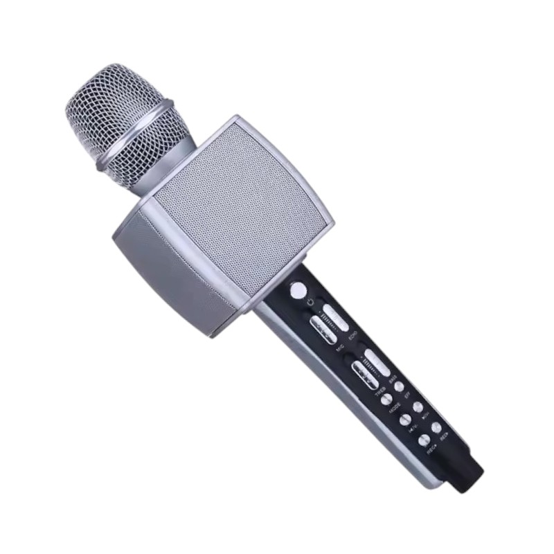 Ασύρματο μικρόφωνο Karaoke με ηχείο – YS-92 – 885222 – Silver