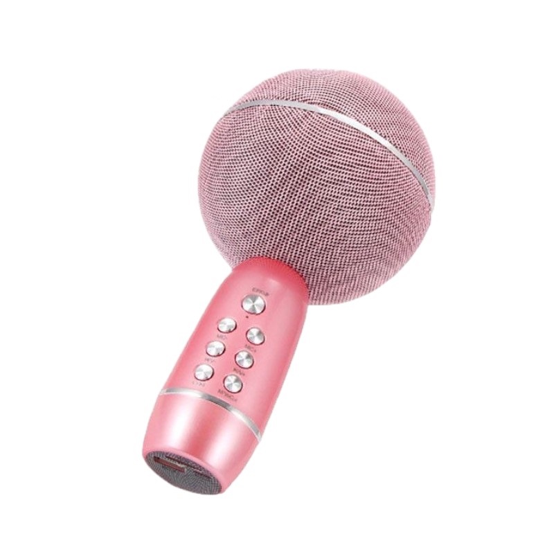 Ασύρματο μικρόφωνο Karaoke με ηχείο – YS-08 – 885239 – Pink