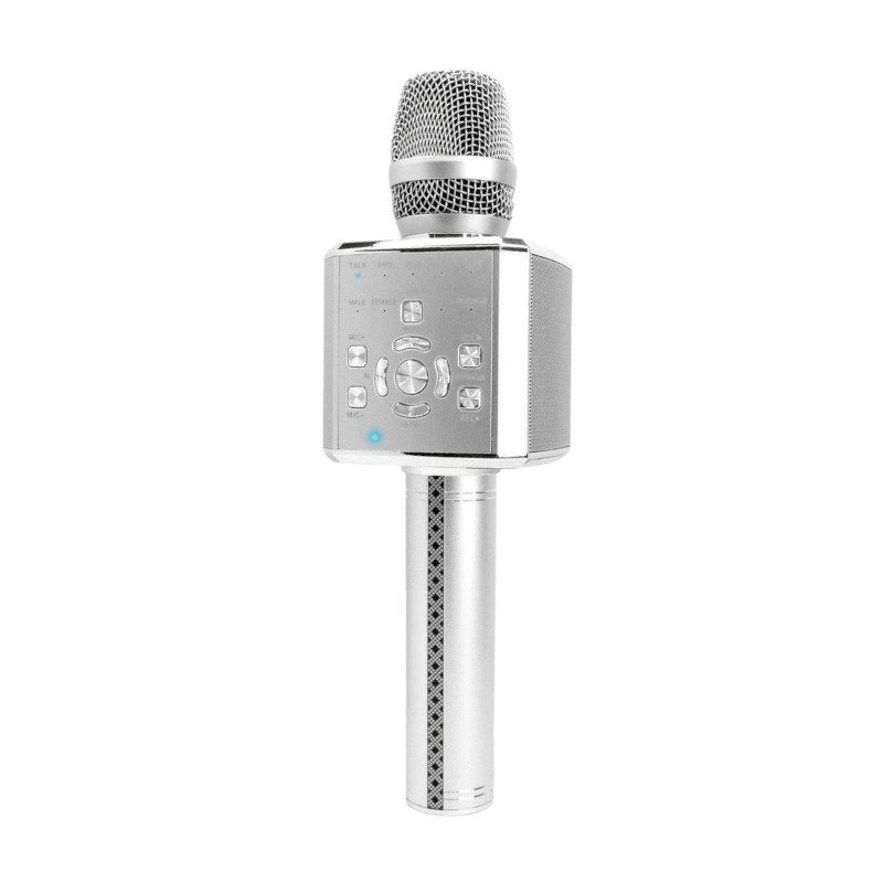 Ασύρματο μικρόφωνο Karaoke με ηχείο – YS-97 – 885277 – Silver
