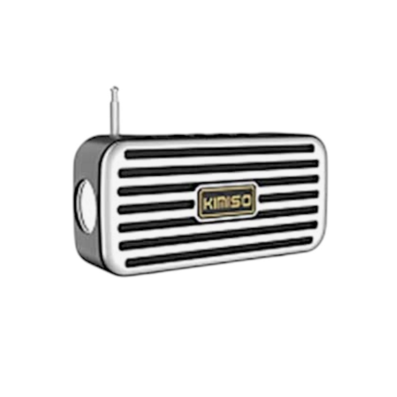 Ασύρματο ηχείο Bluetooth με φακό – KMS-03A – 885888 – Silver