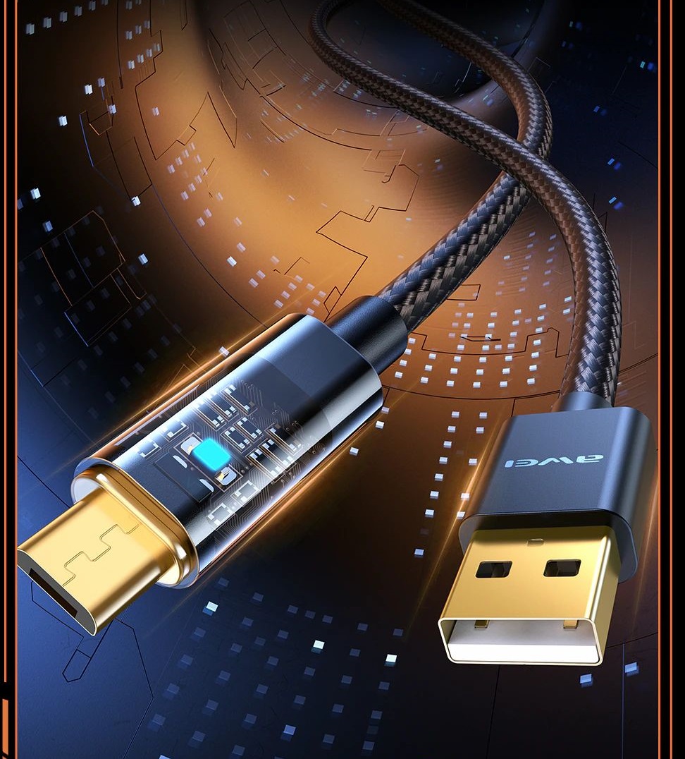 Καλώδιο φόρτισης & data – Micro USB – CL-139M – AWEI – 887691
