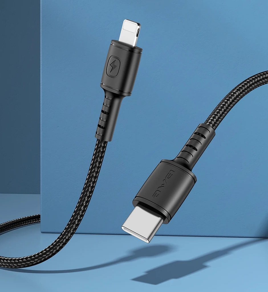 Καλώδιο φόρτισης & data – Type-C σε Lightning – CL-118L – 20W – AWEI – 887950
