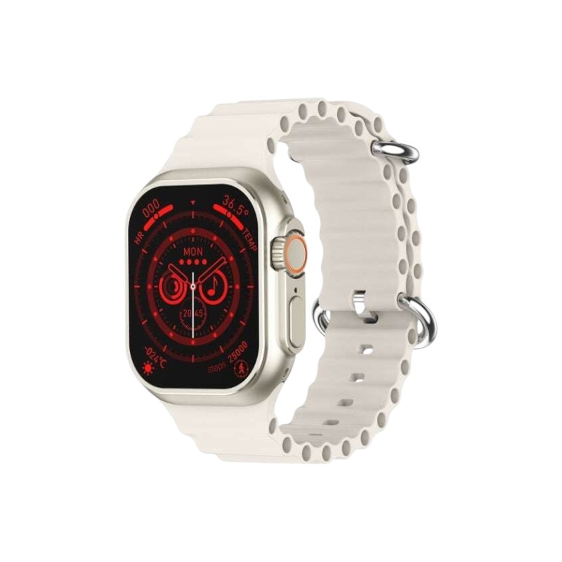 Σετ Smartwatch με 3 λουράκια – Z02 Mini – 064991 – White
