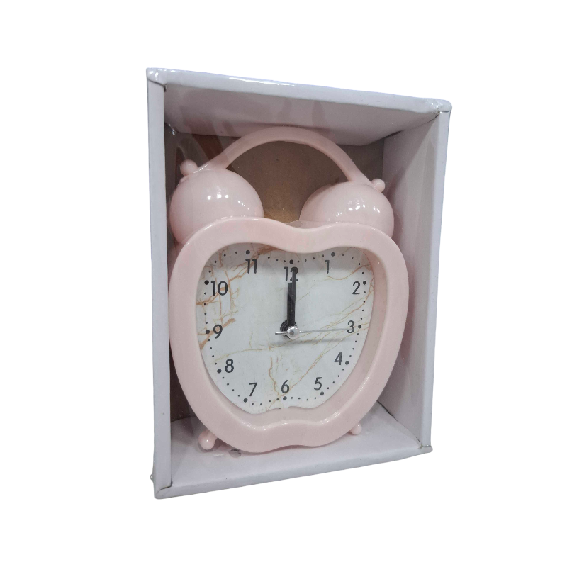 Επιτραπέζιο ρολόι – Ξυπνητήρι – 615D  – 906151 – Pink