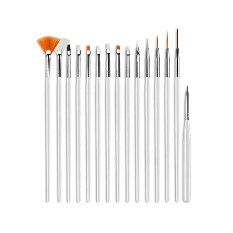 Σετ πινέλα μανικιούρ Nail Art – B272 15 – 15pcs – 910525