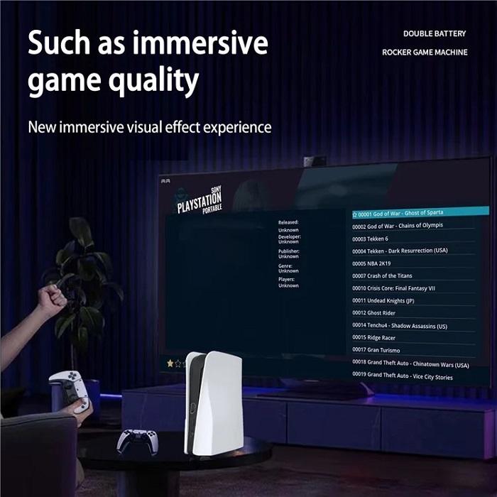 Κονσόλα παιχνιδιών με 2 χειριστήρια – Q10 128G – 812327